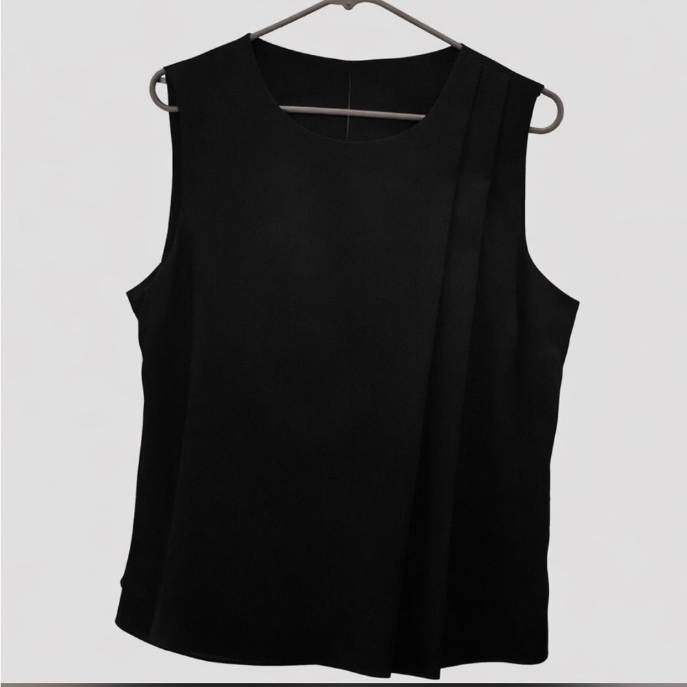 Lauren Ralph Lauren Black Sleeveless Blouse
